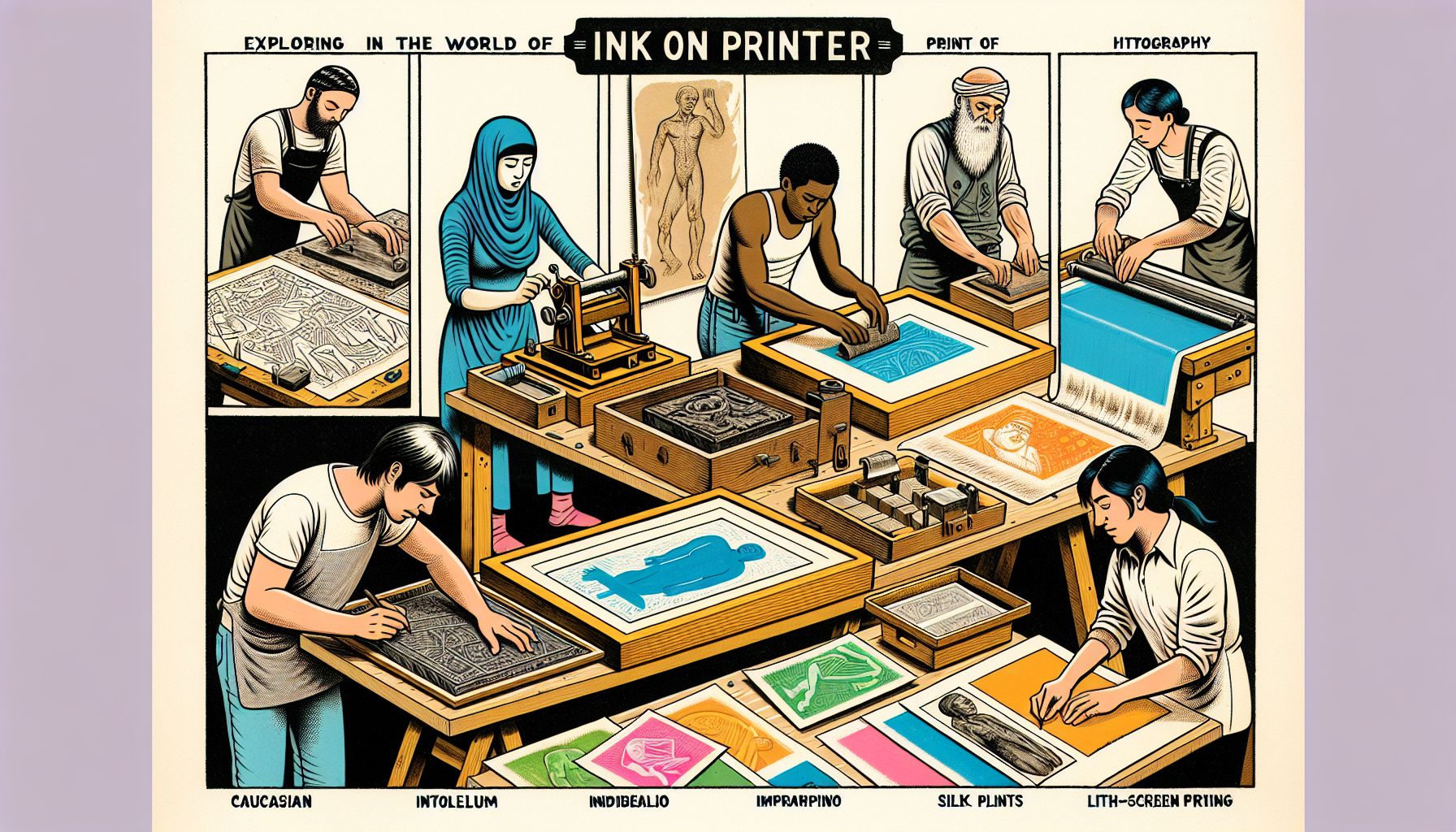 Understanding the Different Printing Techniques: Exploring the World of Ink on Paper