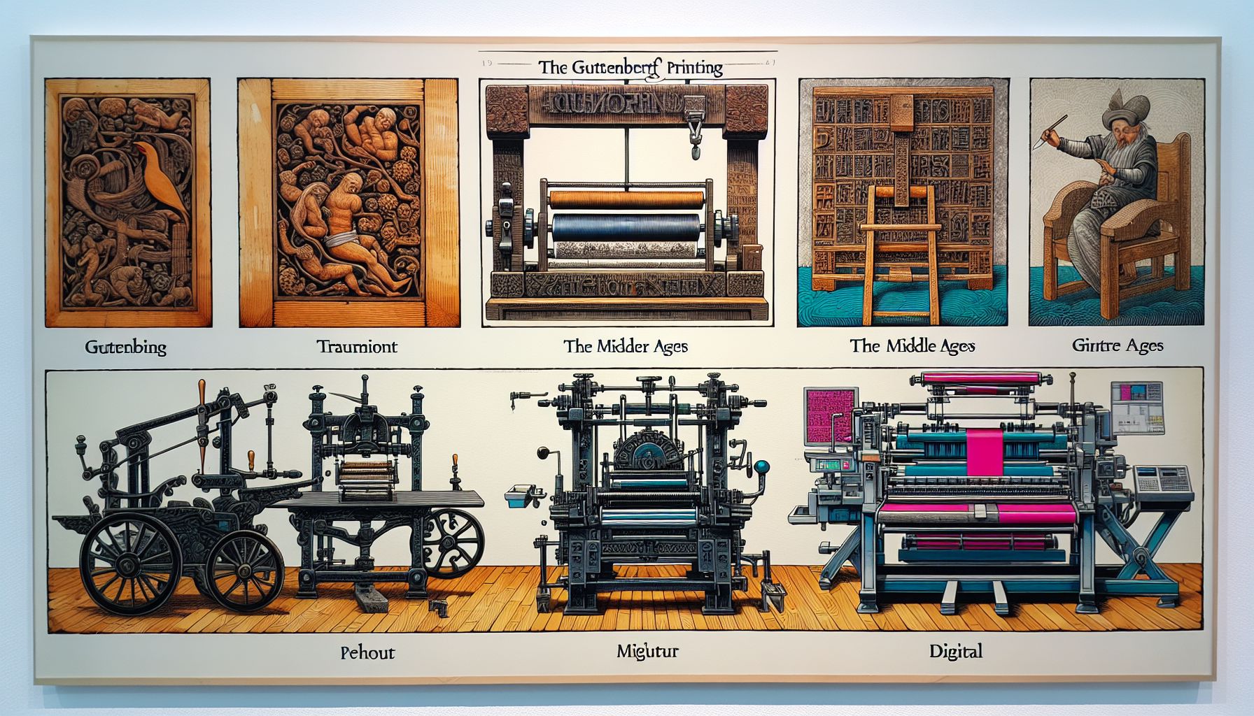 Exploring Various Printing Techniques: From Traditional to Modern