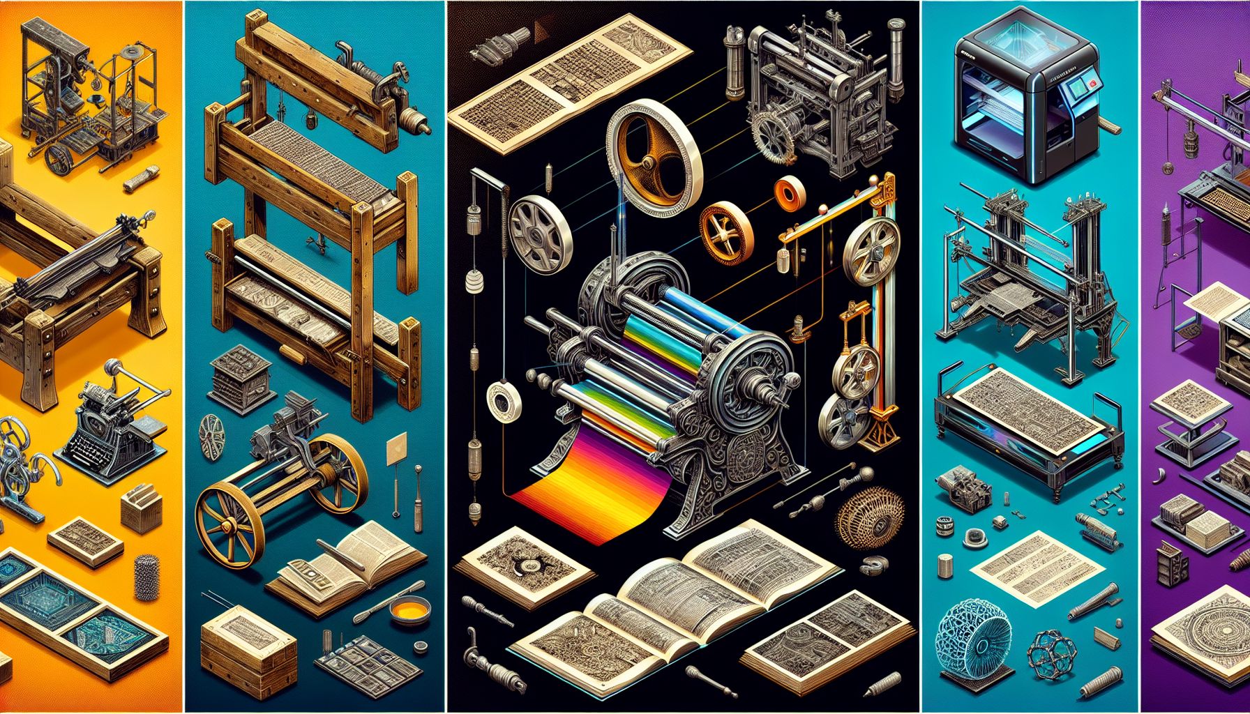 The Fascinating World of Printing Techniques: From Offset to 3D